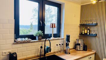 Kühlschrank, Ofen, Herdplatte, Geschirrspüler