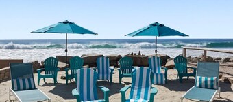 Gorgeous Oceanfront Mansion Private Sand Fire Ring