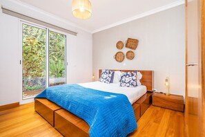 2 bedrooms, iron/ironing board, travel crib, free WiFi