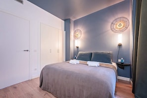 1 chambre, fer et planche à repasser, accès au Wi-Fi (inclus)