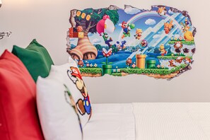 Egyptian cotton sheets, premium bedding, down duvets, memory-foam beds - Game Rooms Experience (Livorno)