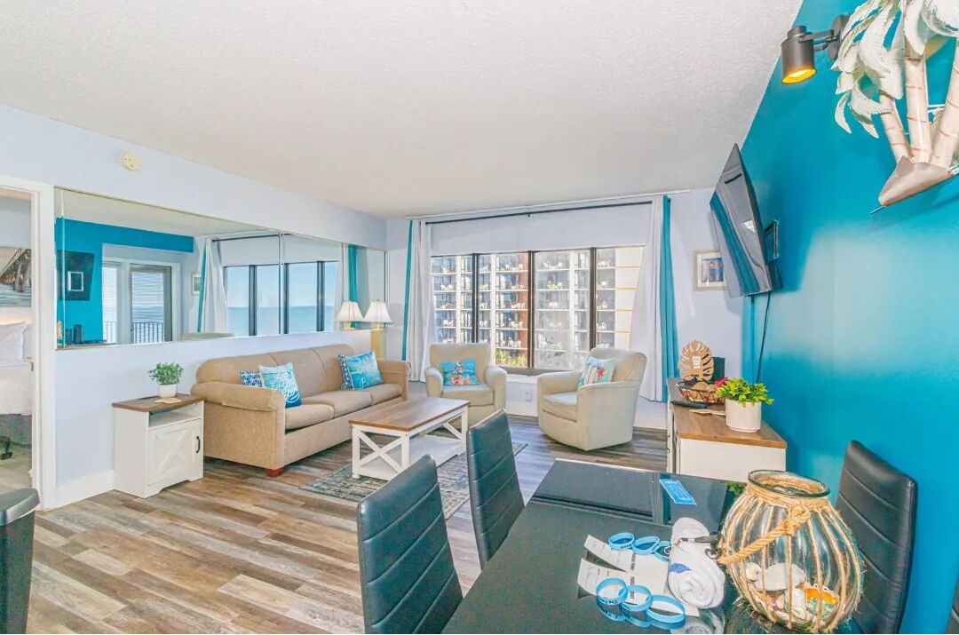 Smart-tv en een open haard