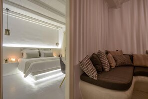 4 bedrooms, desk, iron/ironing board, free WiFi - Naxos Secret Paradise Villa With Private Pool (Naxos)