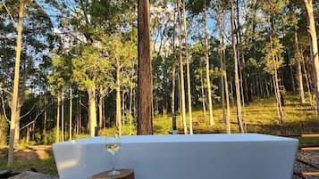 Idromassaggio all'aperto