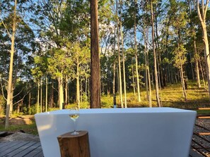 Idromassaggio all'aperto