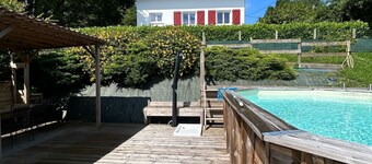 Au calme à 5 minutes d'Espelette, Piscine chauffée, Fronton