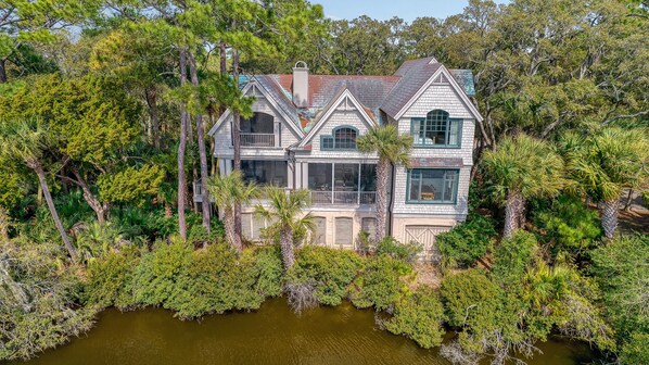 Exterior - New Rental!  Fabulous views, gorgeous home! (Kiawah Island)