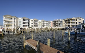 Sunset Bay Villas is nestled on the Chincoteague Bay.