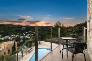 Villa Deluxe, 2 habitaciones, vista a la montaña, junto a la montaña | Terraza o patio