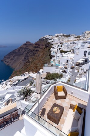 Terrace/patio - Vacay Suites (Santorini)