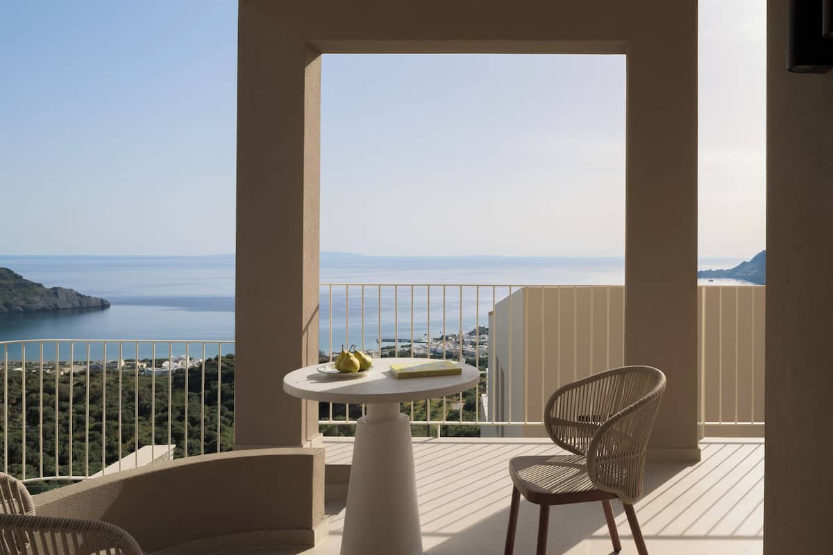 Junior Suite, 1 Bedroom | Balcony view