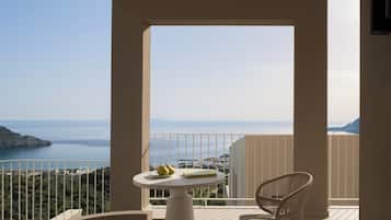 Junior Suite, 1 Bedroom | Balcony view
