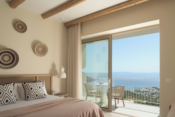 Studio - havsutsikt | Värdeförvaringsskåp på rummet, ljudisolering och strykjärn/strykbräda