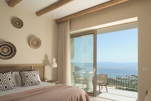 Estúdio, vista para o mar | Cofres nos quartos, quartos à prova de som