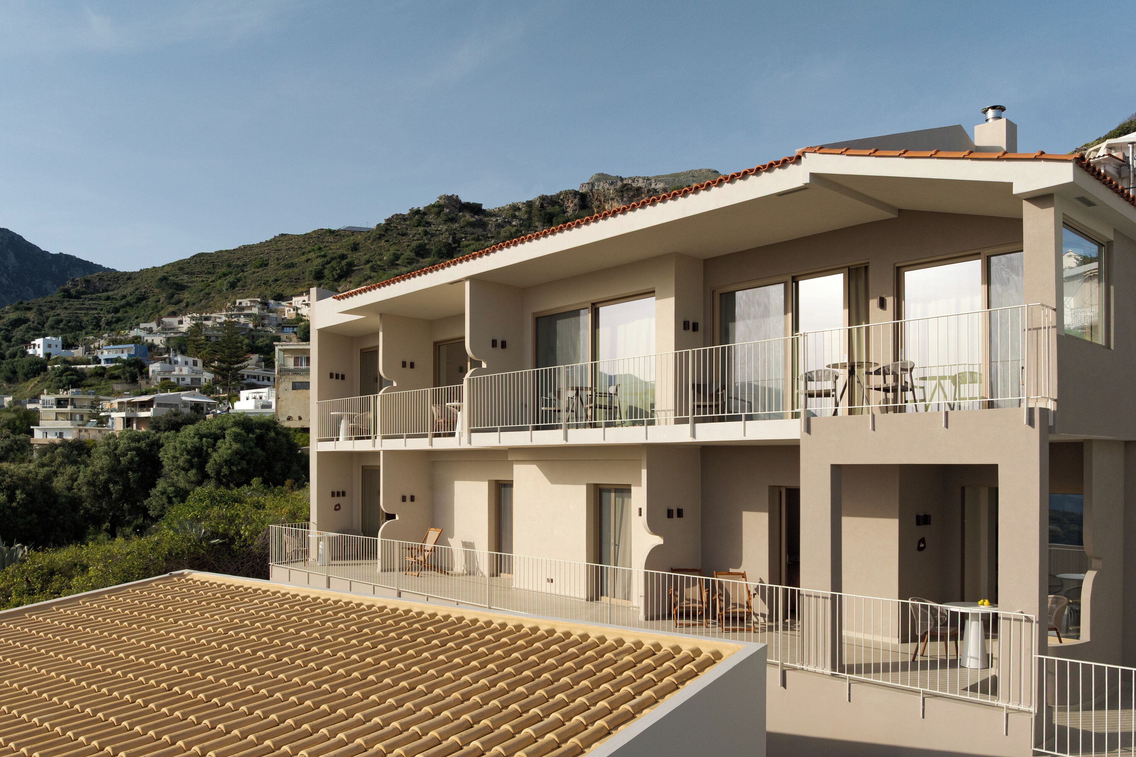 Façade de l’hébergement