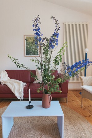 TV, ping pong, books, stereo