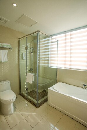 Bathroom - Greentree Inn Hefei Lujiang County No.1 Jin Street Express Hotel (Hefei)