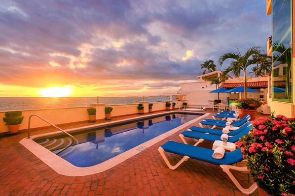 Alberca al aire libre 