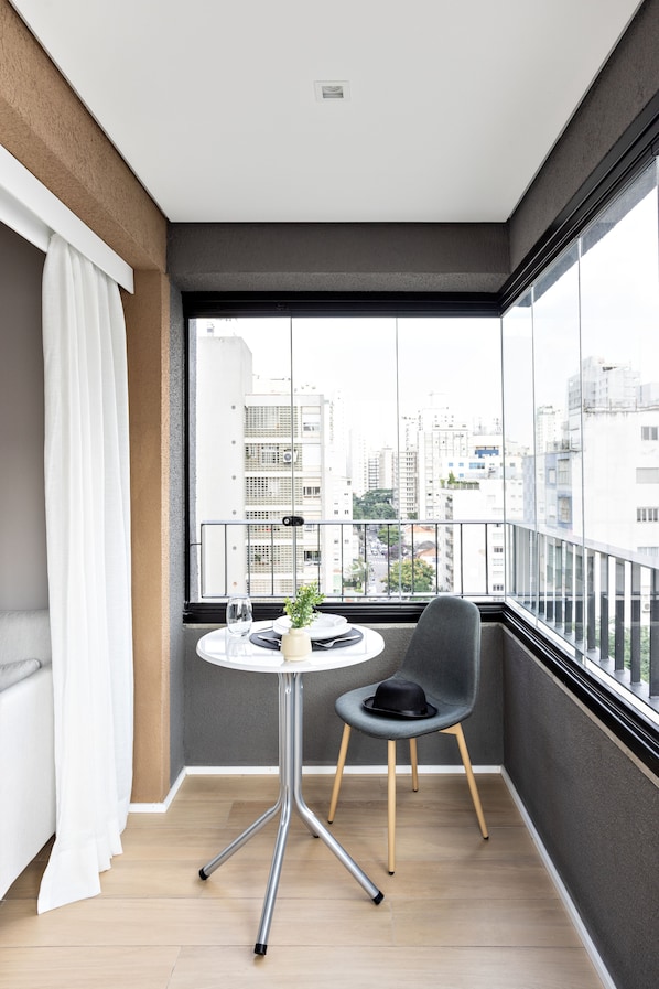 Traditional-Maisonette, 1 Doppelbett | Ausblick vom Zimmer