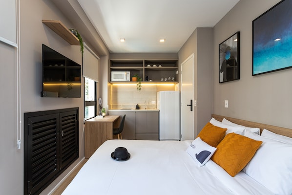 Studio, 1 Double Bed (17 m) | View from room