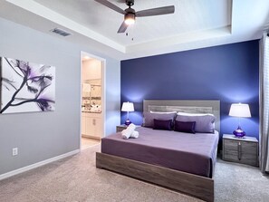 5 bedrooms, iron/ironing board, WiFi, bed sheets