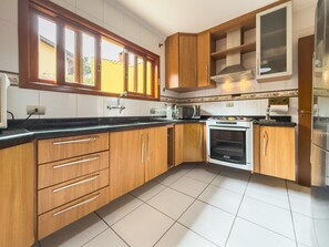 Basic Villa | Private kitchen | Microwave, espresso maker