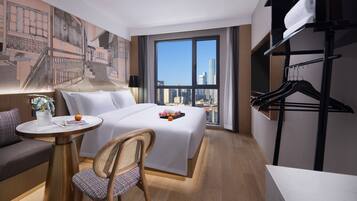 Superior Double Room | Down comforters, free minibar, in-room safe, individually decorated