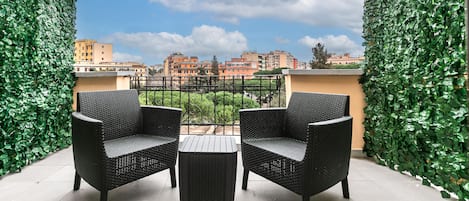 Panoramic Double or Twin Room, 1 Bedroom, Private Bathroom, City View | View from room
