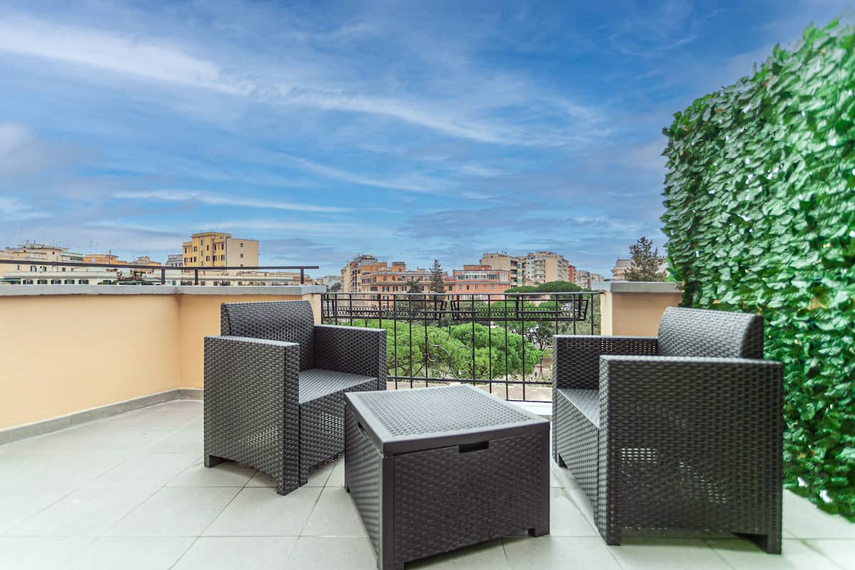 Panoramic Double or Twin Room, Private Bathroom, City View | View from room