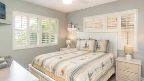 2 bedrooms, internet, bed sheets