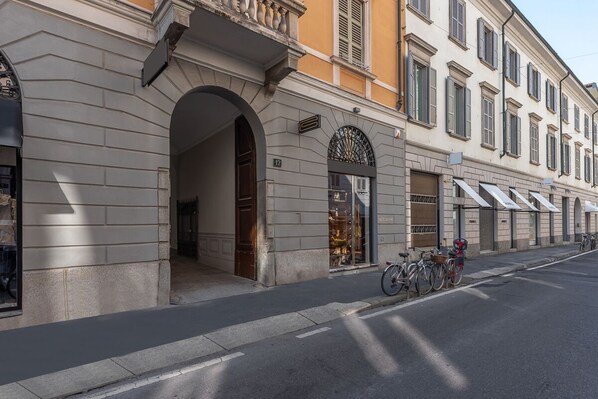 Façade de l’hébergement