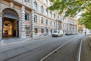 Fassade der Unterkunft