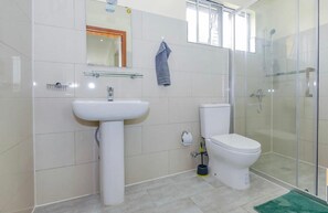 Apartment | Bathroom | Separate tub and shower, deep soaking tub, towels