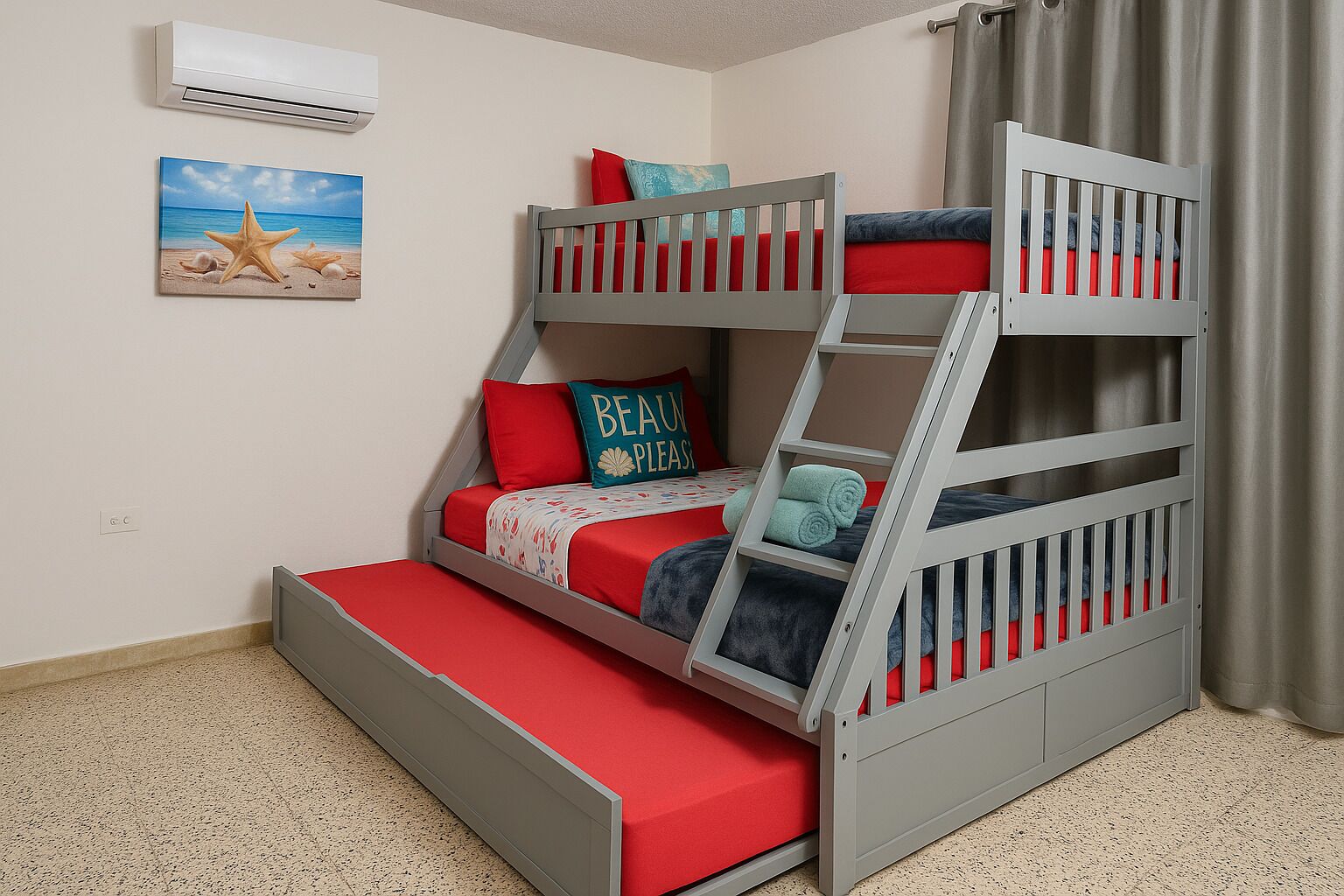 Quarto triplo família | Roupas de cama de algodão egípcio, roupas de cama premium