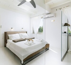 Villa | 4 bedrooms, soundproofing, Internet - Villa Olympia in the Palm Trees (Faistos)