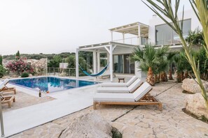 Villa | 4 bedrooms, soundproofing, Internet - Villa Olympia in the Palm Trees (Faistos)