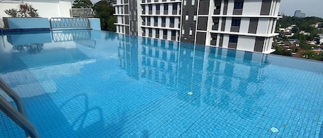 Rooftop pool