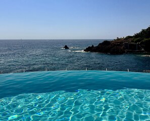 A heated pool - - (Saint Raphael)