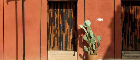 Entrada de la propiedad