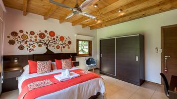 Bungalow Superior | 3 phòng ngủ, bộ trải giường bằng vải cotton Ai Cập