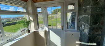 Traditional Welsh cottage in the village of Dyffryn Ardudwy