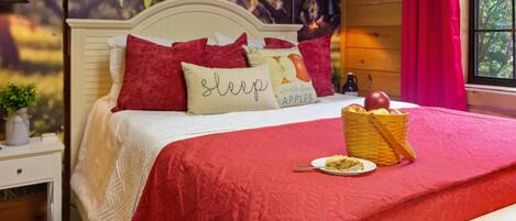 4 habitaciones, tabla de planchar con plancha y cuna de viaje