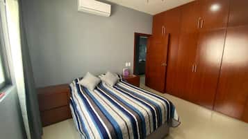 Condo familiar | 2 habitaciones, wifi gratis y ropa de cama