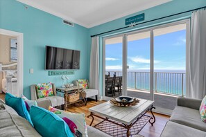 Smart TV, DVD player - ✨Incredible Penthouse Views-Two Master Bedrooms-2BR Ocean Villa 2303✨ (Panama City Beach)