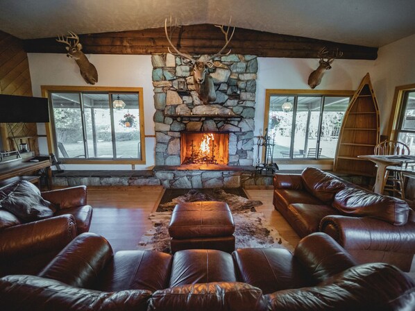 Sala de estar en el lobby