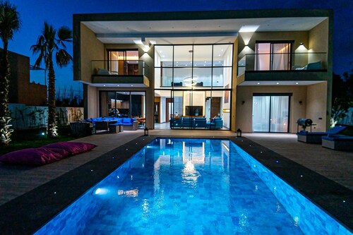 Villa Jasmin Marrakech luxuriante