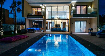 Villa Jasmin Marrakech luxuriante