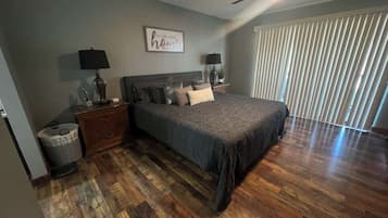 2 bedrooms, iron/ironing board