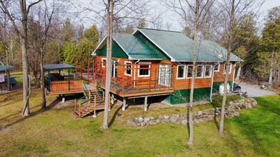 Escape to 10-acres of Nature in this Classic Custom-Made Villa!