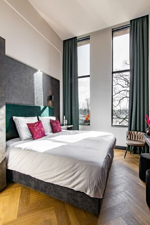 Habitació Comfort | 1 dormitori, llençols de cotó egipci i roba de llit d'alta qualitat 